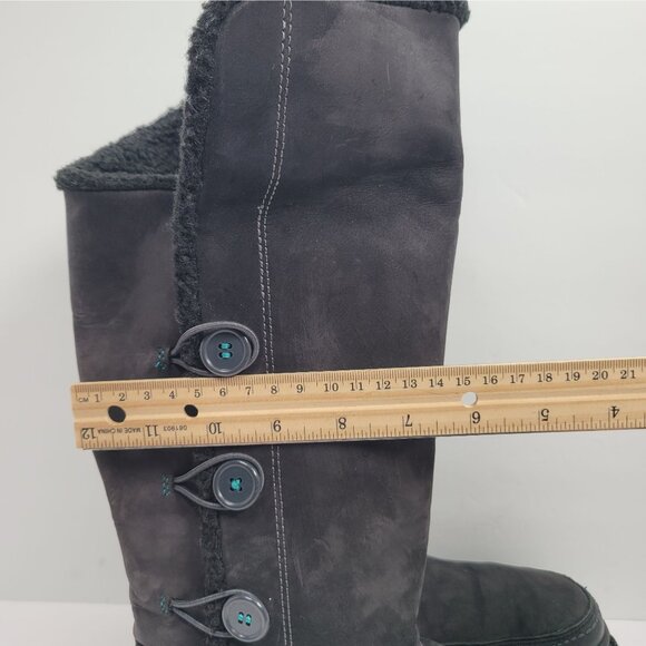 Nike Valenka 2 ACG Puddle Proof Women's Black Button Boots 375461-001 US Size 9 - Picture 10 of 11